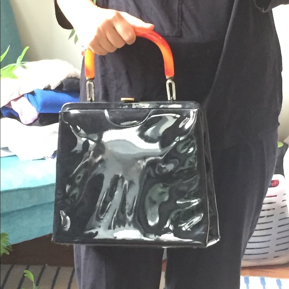 50’s lacquered bag